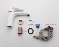 Смеситель для раковины Frap H45 F1045 Белый Хром