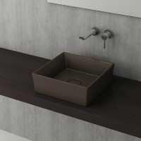 Раковина-чаша Bocchi Vessel 38 1173-025-0125 Кофейная матовая фарфор накладная