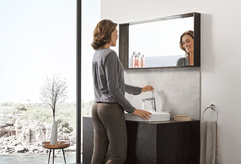 Смеситель для раковины Grohe Eurodisc Joy 23425000 Хром