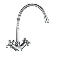 Смеситель для кухни WesnaArt Rassvet RAS02-180 цвет Хром