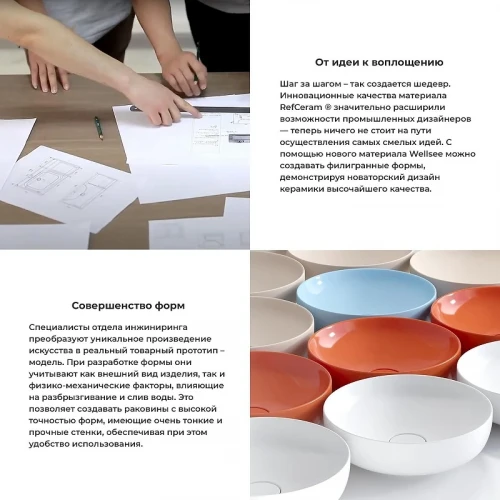 Раковина-чаша Wellsee FreeDom 2.0 51 323004000 цвет Белый глянцевый