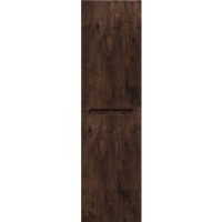 Шкаф пенал BelBagno Etna 40 L ETNA-1500-2A-SC-RW-P-L подвесной Rovere Moro МДФ / ЛДСП