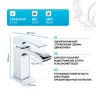 Смеситель для раковины Gappo G07 G1007-1 Хром латунь