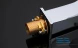 Смеситель для раковины Gappo G07 G1007-1 Хром латунь