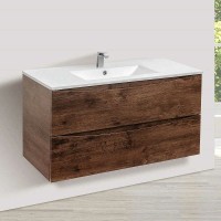 Тумба под раковину Vincea Mia 120 VMC-2MC120RW подвесная R.Wood МДФ / ЛДСП