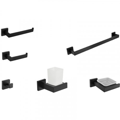 Набор аксессуаров для ванной Boch Mann CR-F25B BM9641 Черный матовый
