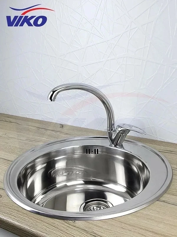 Смеситель для кухни Viko V-6904 Хром