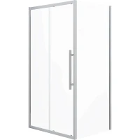 Душевой уголок Esbano Flex 100x80 ESOGF108PSC профиль Хром стекло прозрачное