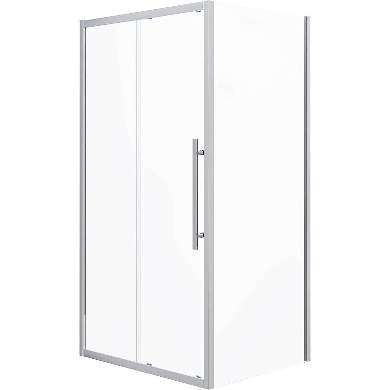 Душевой уголок Esbano Flex 100x80 ESOGF108PSC профиль Хром стекло прозрачное