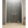 Душевая дверь New Trendy New Soleo Chrome 130 D-0258A профиль Хром стекло прозрачное