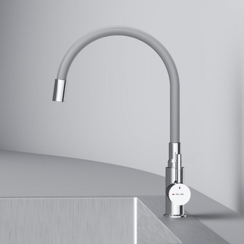 Смеситель для кухни AM.PM X-Joy S F85B07605 Хром Серый