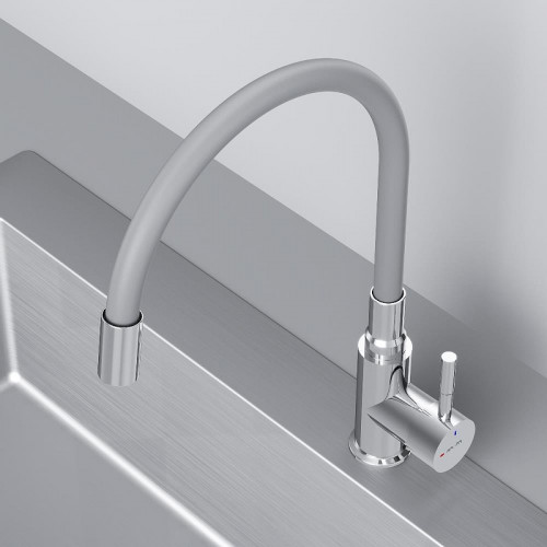 Смеситель для кухни AM.PM X-Joy S F85B07605 Хром Серый