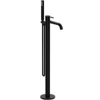Смеситель для ванны Vincea Desire VTF-1DMB Черный матовый латунь на пол