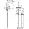 Смеситель для кухни Hansgrohe Aquno Select M81 73830000 Хром латунь