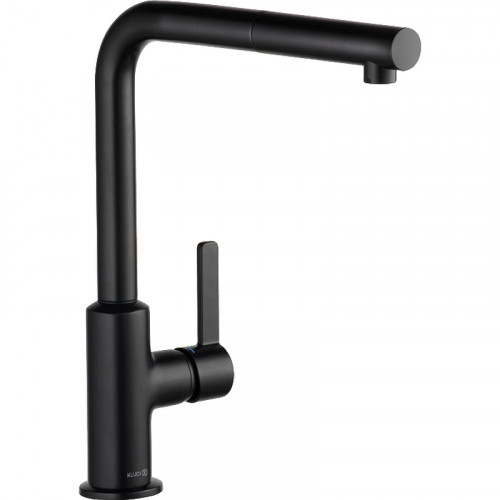 Смеситель для кухни Kludi L-ine S 408513975 Черный матовый латунь