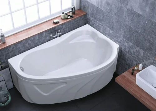 Акриловая ванна BellSan Сабина 165x110 L 4627171531414 с гидромассажем