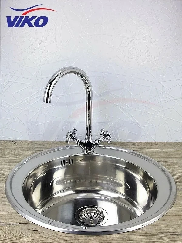Смеситель для кухни Viko V-2113 Хром