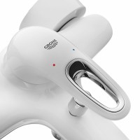 Смеситель для ванны Grohe Eurostyle 33591LS3 Белая луна латунь на стену