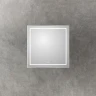 Зеркало BelBagno Kraft 90 SPC-KRAFT-900-800-LED-TCH-WARM с подсветкой Сатин с сенсорным выключателем и подогревом стекло