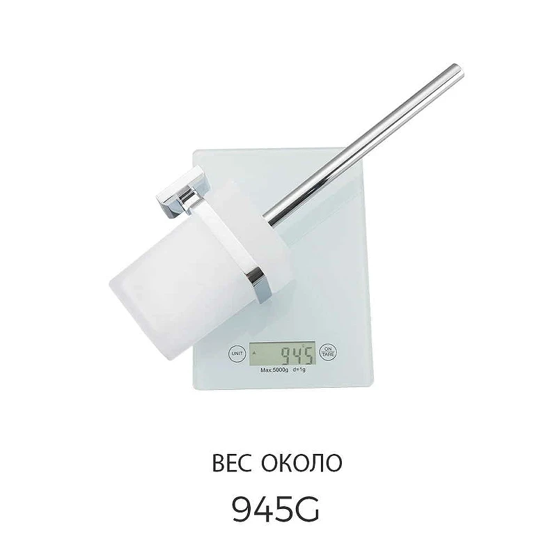 Ершик для унитаза Gappo G38 G3810 Хром
