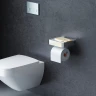 Держатель для туалетной бумаги AM.PM Inspire 2.0 A50A341500 с полкой с контейнером Хром
