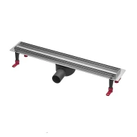 Tece Spring Linus 100 S600900 с решеткой цвет Хром / под плитку