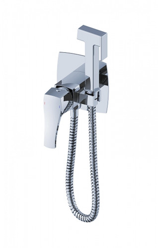 Гигиенический душ со смесителем Wonzon &amp; Woghand Flex WW-88829072-CR цвет Хром