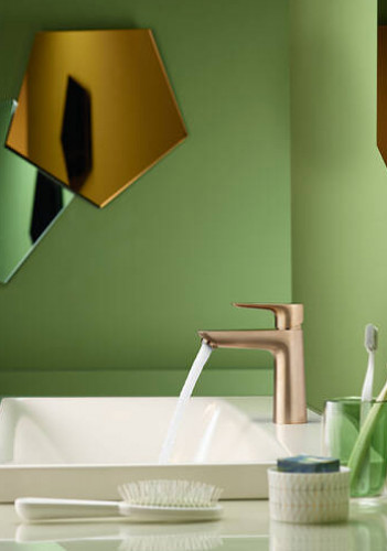 Смеситель для раковины Hansgrohe Talis E 71710140 Шлифованная бронза латунь