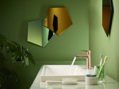 Смеситель для раковины Hansgrohe Talis E 71710140 Шлифованная бронза латунь