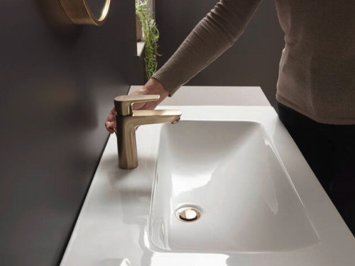 Смеситель для раковины Hansgrohe Talis E 71710140 Шлифованная бронза латунь