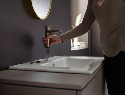 Смеситель для раковины Hansgrohe Talis E 71710140 Шлифованная бронза латунь