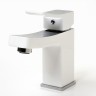 Смеситель для раковины WasserKRAFT Aller 1063W Белый Хром латунь