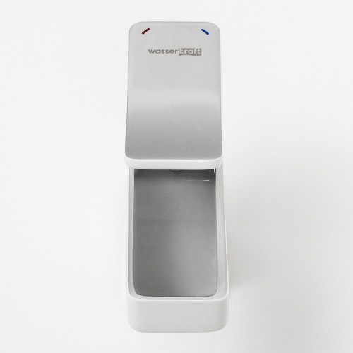 Смеситель для раковины WasserKRAFT Aller 1063W Белый Хром латунь