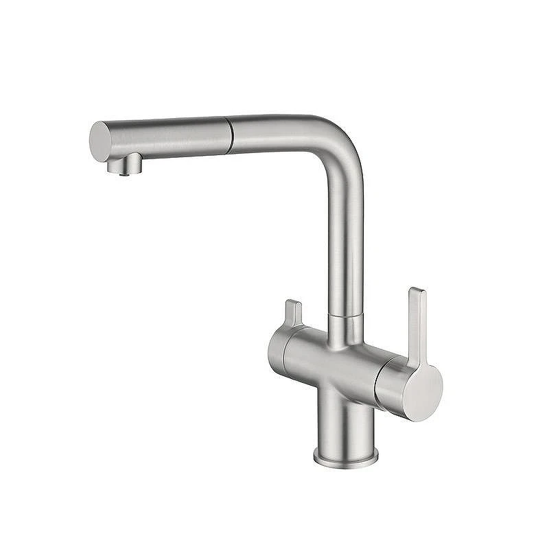 Смеситель для кухни Oulin OL - 8026 цвет Satin