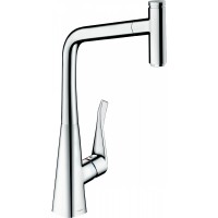 Смеситель для кухни Hansgrohe Metris Select 14884000 Хром латунь