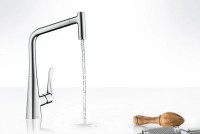 Смеситель для кухни Hansgrohe Metris Select 14884000 Хром латунь