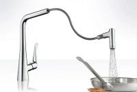 Смеситель для кухни Hansgrohe Metris Select 14884000 Хром латунь