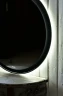 Зеркало Sintesi Callisto 80 SIN-SPEC-CALLISTO-80 с подсветкой Черное матовое с сенсорным выключателем