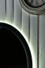 Зеркало Sintesi Callisto 80 SIN-SPEC-CALLISTO-80 с подсветкой Черное матовое с сенсорным выключателем