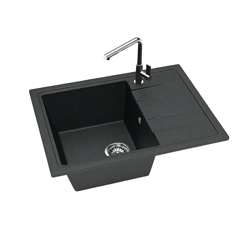 Кухонная мойка Maretti Kitchen FL575-BL цвет Черный