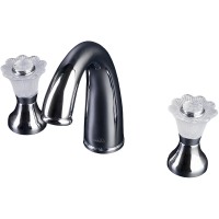 Смеситель для раковины Boheme Camelia 277 Хром латунь