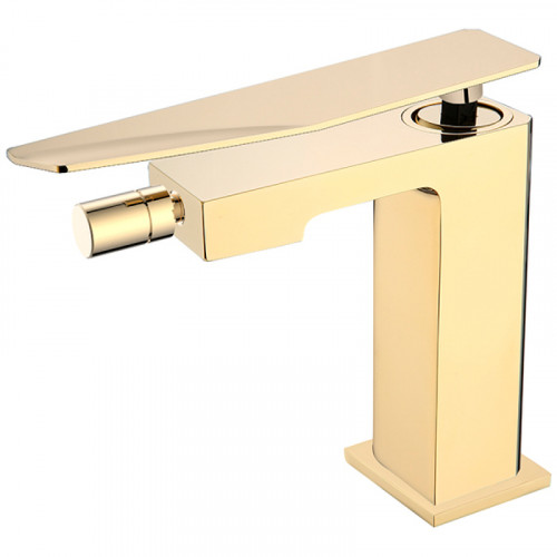 Смеситель для биде Boheme Q 146-GG.2 Золото латунь