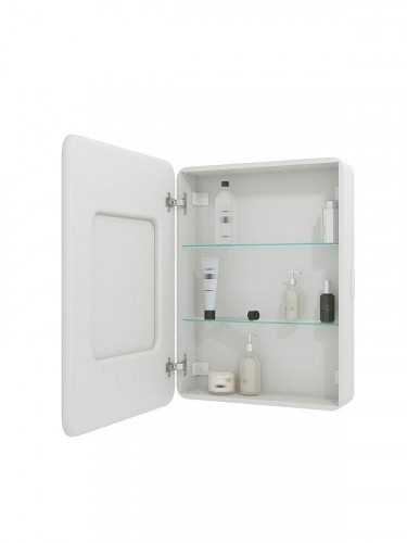 Зеркальный шкаф Art&Max Platino 55 L AM-Pla-550-800-1D-L-DS-F с подсветкой цвет Белый