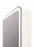 Зеркальный шкаф Art&Max Platino 55 L AM-Pla-550-800-1D-L-DS-F с подсветкой цвет Белый