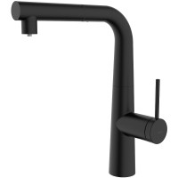 Смеситель для кухни Iddis Pure PURBLPFi05 Черный матовый латунь