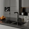 Смеситель для кухни Iddis Pure PURBLPFi05 Черный матовый латунь