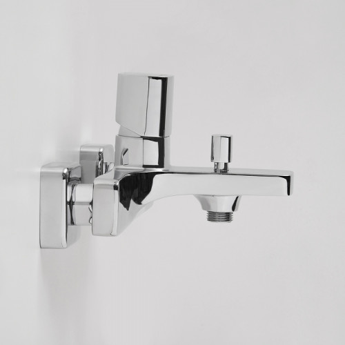 Смеситель для ванны WasserKRAFT Naab 8601 Хром латунь на стену