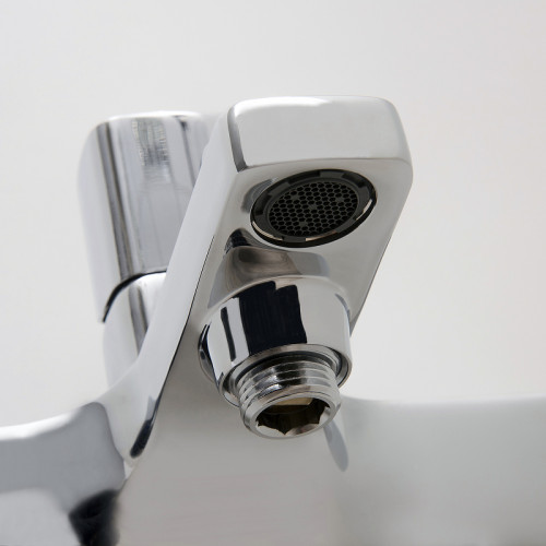 Смеситель для ванны WasserKRAFT Naab 8601 Хром латунь на стену