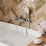 Смеситель для ванны WasserKRAFT Naab 8601 Хром латунь на стену