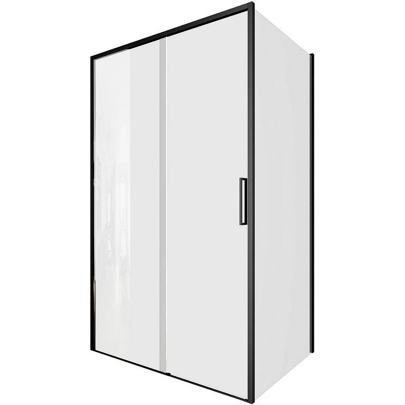 Душевой уголок Aquanet Pleasure Evo AE65-120x100-BT 120x100 346125 профиль Черный стекло прозрачное